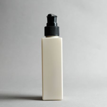Bouteille carrée en PP PCR de 200 ml